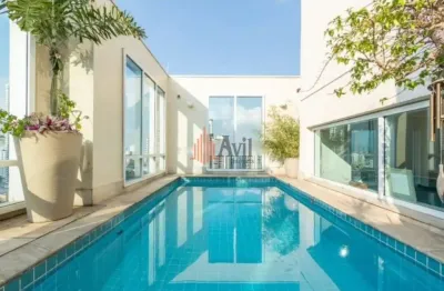 Cobertura duplex 4 suítes 5 vagas 315 m² anália franco a venda