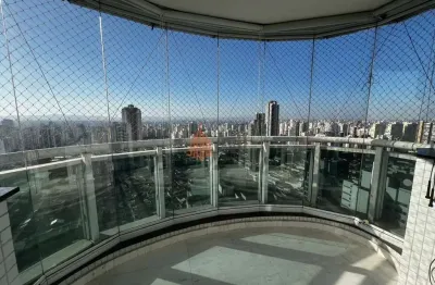 Apartamento Mobiliado 335m² 4 Suítes, 4 Vagas para Locação no Anália Franco