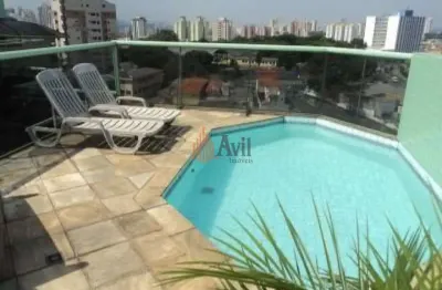 Cobertura duplex 225m² com 4 quartos, 2 suítes à venda na vila formosa