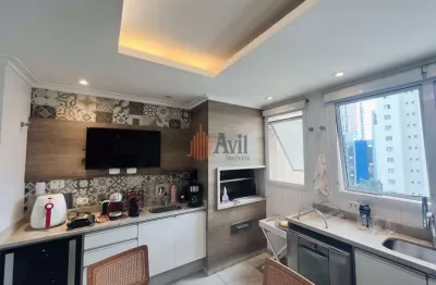 Apartamento com 3dormitórios à venda, 144 m²  - tatuapé - são paulo/sp