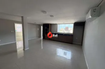 Lindo apartamento semi mobiliado, com 1 suíte + 1 dormitório, muito bem localizado.