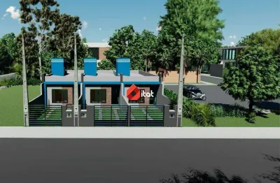 Casa geminada - bairro jaraguá 99, loteamento oldenburg