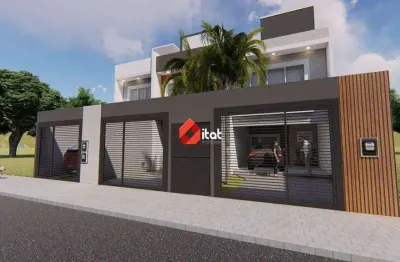 Casa Geminada à venda, 3 quartos, 1 suíte, 2 vagas, Centro - Balneário Piçarras/SC