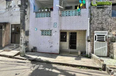 Casa com 2 dormitórios à venda, 180 m² por r$ 80.000,00 - uruguai - salvador/ba