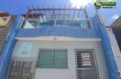 Cobertura com 2 quartos para alugar, 86 m² por r$ 4.500/mês - ribeira - salvador/ba