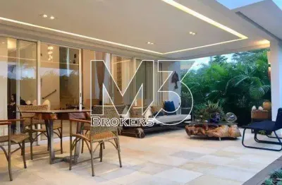 Sobrado à venda em campinas, alphaville dom pedro, com 4 suítes, com 403.59 m², alphaville dom pedro