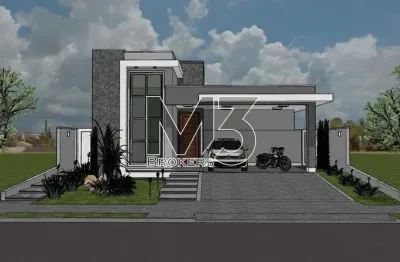 Sobrado à venda em paulínia, parque brasil 500, com 3 suítes, com 192 m², terra do cancioneiro