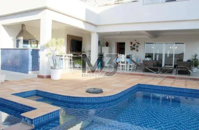 Sobrado à venda em campinas, alphaville dom pedro, com 4 quartos, com 415 m², alphaville dom pedro