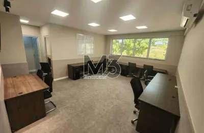 Sala para locação em campinas, loteamento alphaville campinas, com 54 m², mma2