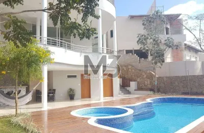 Sobrado à venda em campinas, alphaville dom pedro, com 4 suítes, com 400 m², alphaville dom pedro