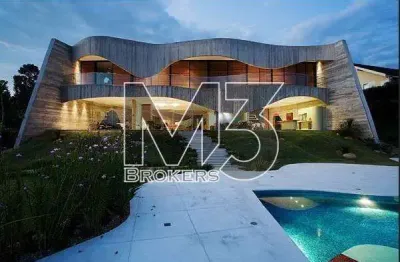 Sobrado à venda em valinhos, village sans souci, com 5 suítes, com 1012 m²