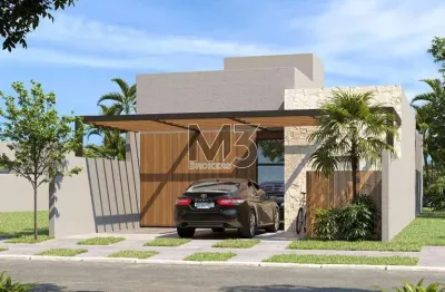 Casa à venda em paulínia, vila monte alegre, com 3 suítes, com 135 m², terras da estância