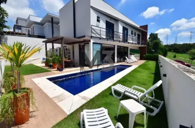 Casa à venda em campinas, loteamento parque dos alecrins, com 3 suítes, com 270 m²