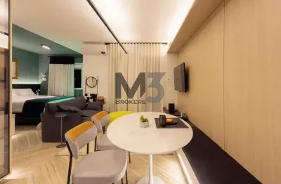 Apartamento à venda em campinas, vila itapura, com 1 quarto, com 42 m², studio morada