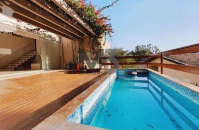 Casa à venda em campinas, jardim botânico (sousas), com 3 suítes, com 645 m², jardim botânico