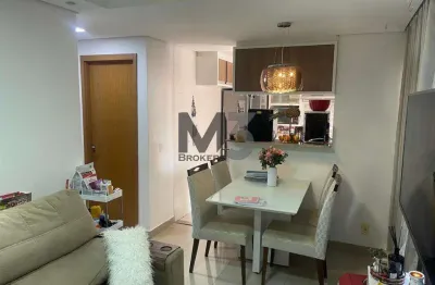 Apartamento à venda em campinas, parque das cachoeiras, com 2 quartos, com 47 m²