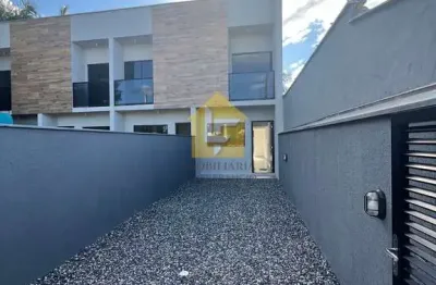 Sobrado geminado 2 suítes, rio bonito (pirabeiraba), joinville/sc