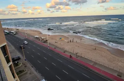 Lindo apartamento mobiliado vista mar perto de tudo garagem coberta