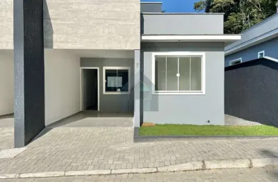Casa em condomínio fechado com 2 quartos à venda na josé machado pereira, 22, itinga, joinville por r$ 325.000