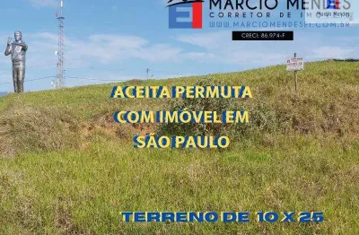 Terreno para venda em cachoeira paulista, jardim da fonte
