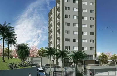 Apartamento para venda em cachoeira paulista, são joão, 1 dormitório, 1 banheiro