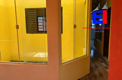 Casa para locação em cachoeira paulista, jardim da fonte, 3 dormitórios, 1 banheiro, 2 vagas