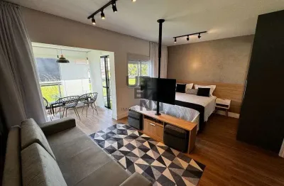 Apartamento com 1 dormitório para alugar, 77 m² por r$ 8.049,95/mês - chácara santo antônio - são p