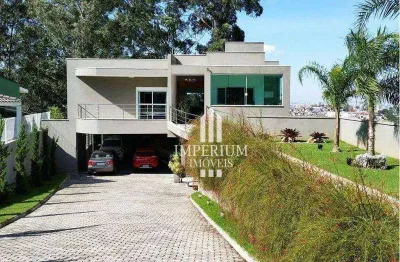 Sobrado alto padrão com 6 dormitórios à venda, 810 m² por r$ 4.500.000 - jardim ibiratiba/tremembé - são paulo/sp