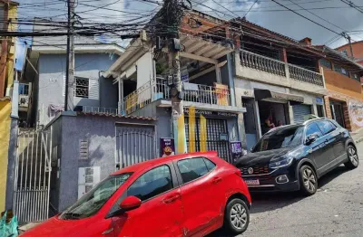 Terreno com 5 casas para renda à venda, 450 m² por r$ 500.000 - vila paulistana - são paulo/sp