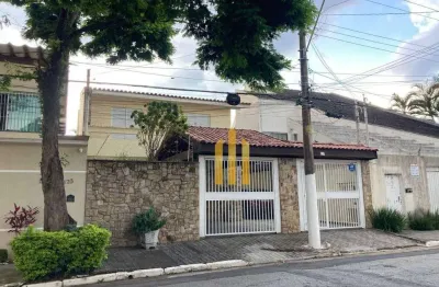 Sobrado com 3 dormitórios para alugar, 280 m² por r$ 7.680,00/mês - vila dom pedro ii - são paulo/sp