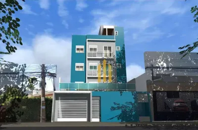 Apartamento com 2 dormitórios à venda, 44 m² por r$ 415.000,00 - paraíso - santo andré/sp