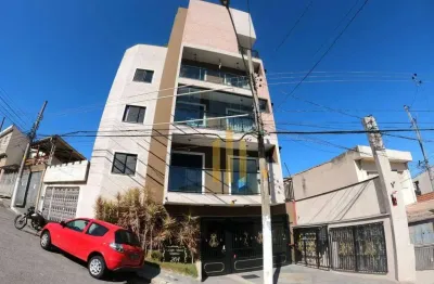 Apartamento cobertura com 1 dormitório à venda, 60 m² por r$ 350.000 - vila nivi - são paulo/sp
