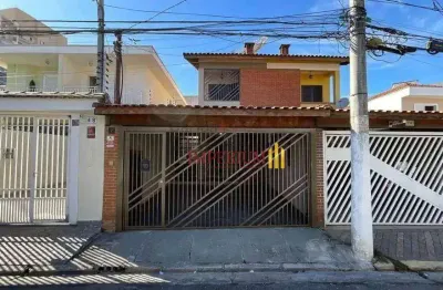 Sobrado com 3 suítes para alugar, 200 m² por r$ 5.283/mês - vila vitório mazzei - são paulo/sp