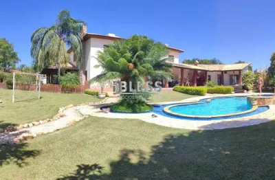 Venha viver em um verdadeiro paraíso! linda casa em condomínio na cidade de cabreúva- sp, com 5 quartos, 5 suítes, 3 salas, 10 vagas de garagem e 680,