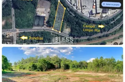 Terreno à venda na Avenida Marginal Rio Jundiaí, 1, Chácaras Santa Martha, Várzea Paulista