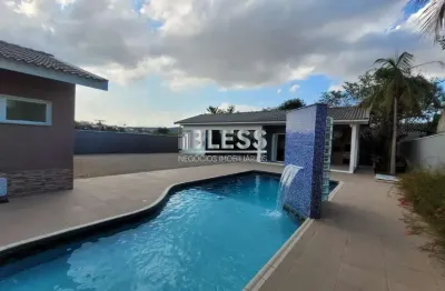 Casa térrea para venda no condomínio de alto padrão residencial dos lagos - itupeva - cc00442