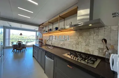 Apartamento mobiliado à venda de altíssimo padrão no condomínio grand garden - jardim samambaia - jundiaí - ap05235 - vista livre permanente