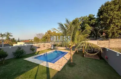 Casa mobiliada de alto padrão para venda ou locação no condomínio terras de são carlos - caxambú - jundiaí- cc00469