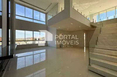 Cobertura duplex alto padrão para venda, 4 quartos, 3 suítes, 4 vagas, cidade nobre - ipatinga/mg - co566