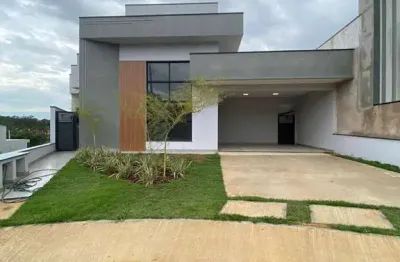 Casa térrea condomínio gran reserve 3 suítes com piscina