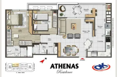 Apartamento com 2 quartos à venda no campinas, são josé  por r$ 919.000