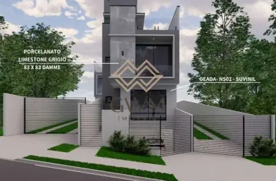 Casa em condomínio fechado com 2 quartos à venda na Rua Doutor Euzébio de Oliveira, 00, Uberaba, Curitiba por R$ 790.000