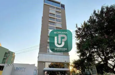 Apartamento com 1 dormitório para alugar, 30 m² por r$ 2.500,94/mês - condomínio residencial liberty home studio - sorocaba/sp