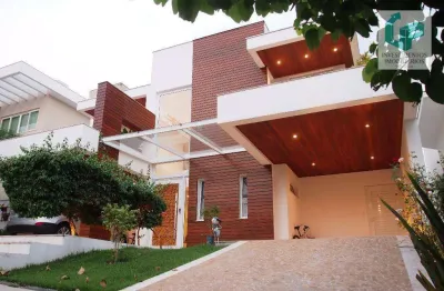 Sobrado com 4 dormitórios à venda, 441 m² por r$ 3.490.000,00 - condomínio ângelo vial - sorocaba/sp