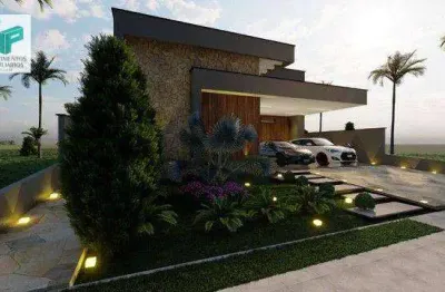 Casa com 3 dormitórios à venda, 243 m² por r$ 2.500.000,00 - alphaville nova esplanada iii - votorantim/sp