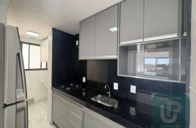 Apartamento com 2 dormitórios para alugar, 52 m² por r$ 2.212,39/mês - condomínio residencial paris - sorocaba/sp