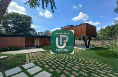 Casa com 5 dormitórios à venda, 700 m² por r$ 9.260.000,00 - lago azul condomínio e golfe clube - araçoiaba da serra/sp