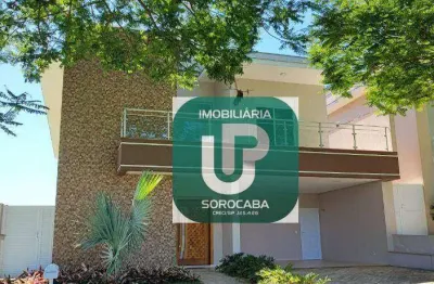 Sobrado com 4 dormitórios à venda, 305 m² por r$ 2.700.000,00 - condomínio residencial giverny - sorocaba/sp