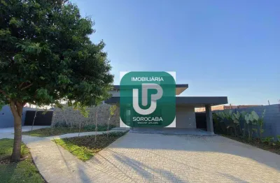 Sobrado com 3 dormitórios à venda, 427 m² por r$ 5.500.000,00 - condomínio fazenda jequitibá - sorocaba/sp