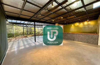 Salão para alugar, 330 m² por r$ 10.050,00/mês - jardim américa - sorocaba/sp